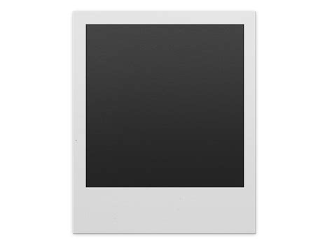 Polaroid PNG Template Free Isolated Objects Textures For Photoshop