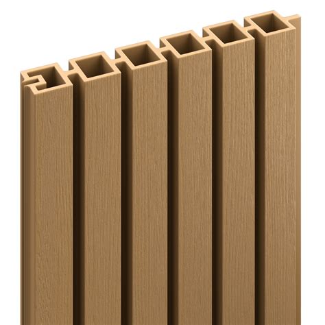 DuraPost 1830mm Natural Urban Slatted Composite Board 2 Pack