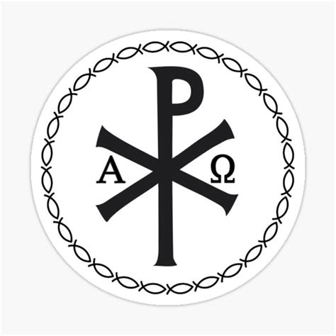 Chi Rho Christian Symbol Alpha And Omega Poster Ubicaciondepersonas