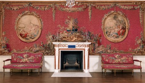 Room After A Design By Robert Adam Tapestry Room From Croome Court British Worcestershire