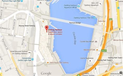 Map Of Darling Harbour 640x399 