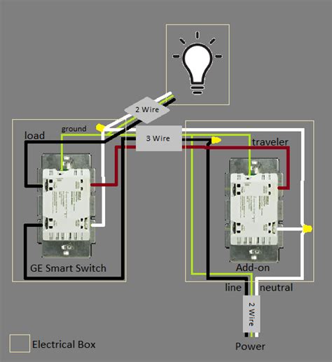 3 Way Smart Switch Wiring Diagram Single Phase Dol Starter Circuit
