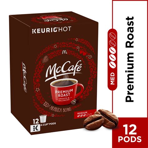 Mccafe Premium Roast Medium Coffee K Cup Pods Caffeinated 12 Ct 4