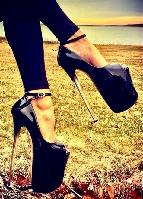 pin on extreme high heels