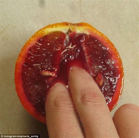 Instagram Artist Has Had Account Shut Down Times For Sticking Fingers In Fruits Daily Mail