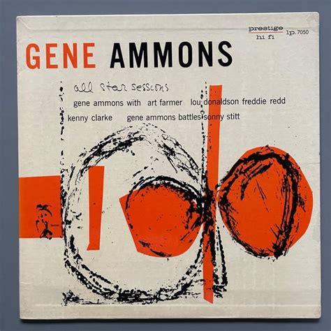 Gene Ammons All Star Sessions St Mono Pressing Lp Catawiki