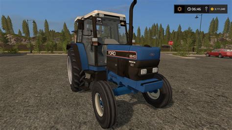 Ford 6640 2wd V1 Tractor Ls17 Farming Simulator 17 2017 Mod