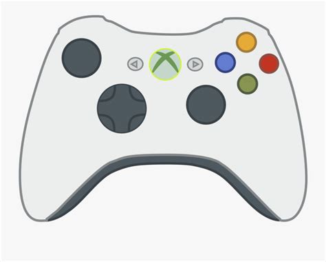 Xbox Controller Cartoon Transparent Clipart Png Free Transparent