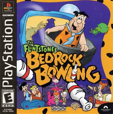 The Flintstones Bedrock Bowling Playstation Game