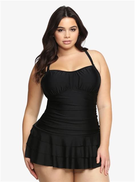 Torrid Skirted One Piece Swimsuit Plus Size Swimsuits Plus Size