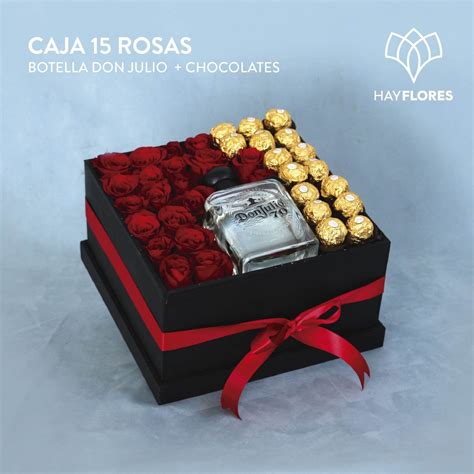 Descubrir 44 Imagen Caja Con Rosas Y Chocolates Viaterra Mx