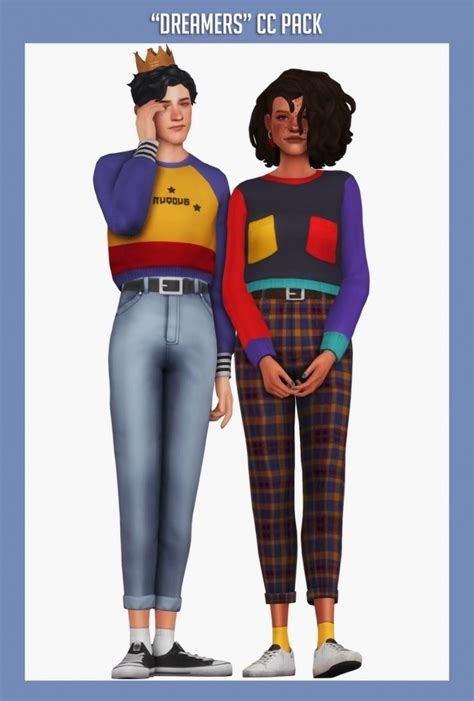 The Dreamers Cc Pack At Clumsyalienn The Sims 4 Catalog