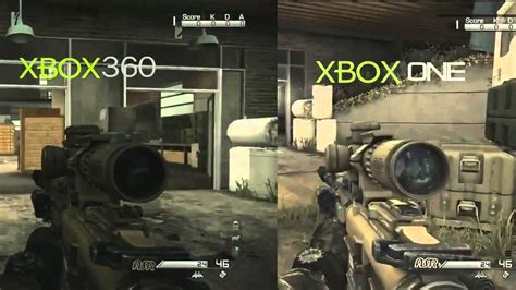 Call Of Duty Ghosts Xbox One Vs Xbox360 Graphics Comparisons Cod