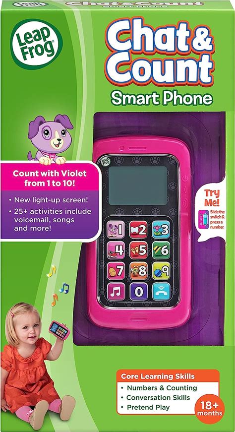 Buy Leapfrog Chat And Count Smart Phone Violet Online At Lowest Price