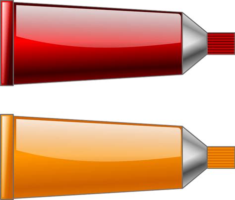 Color Tube Red And Orange Clipart Free Download Transparent Png