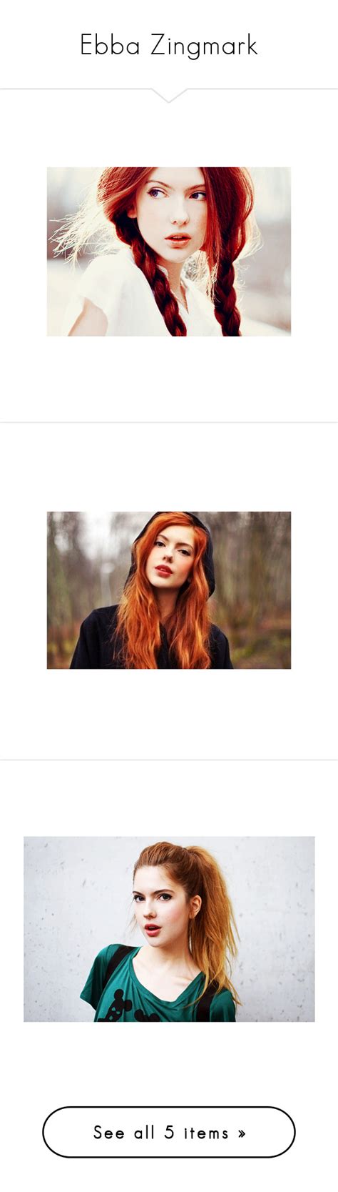 Ebba Zingmark By Sarahtur200217 Liked On Polyvore Featuring Ebba