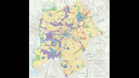Charlotte Releases Maps For Land Use Streets In 2040 Plan Charlotte
