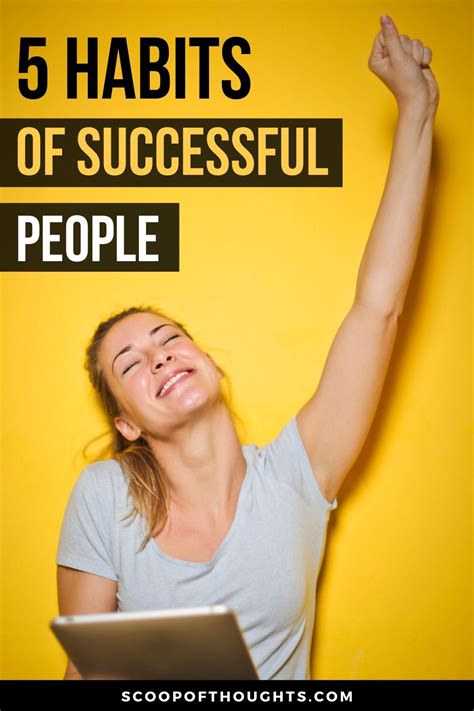5 Habits Of Successful People In 2020 Habits Of Successful People