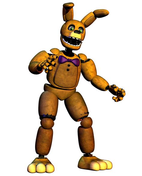 Springbonnie Modeled By Me Fivenightsatfreddys