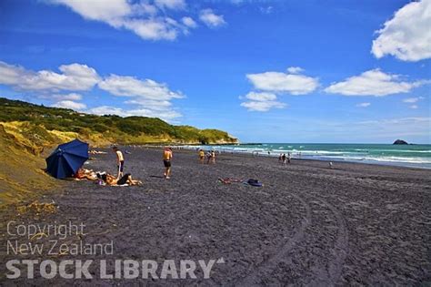 Muriwai Beach Black Sand