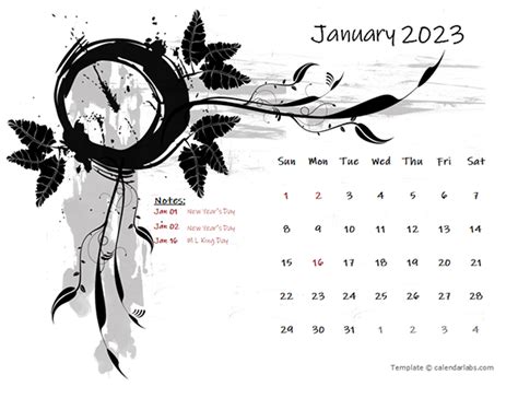Year 2023 Calendars Templates Design Free Download Templatenet 2023