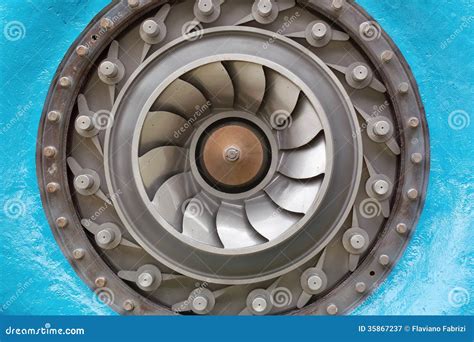 Francis Turbine The Impeller Royalty Free Stock Photography Image