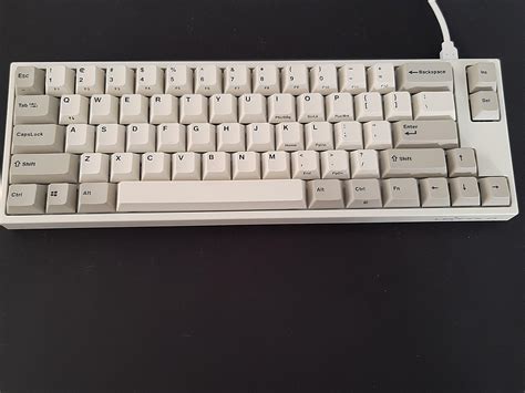 My First Mechanical Keyboard Leopold Fc660m Pd Two Tone White Cherry