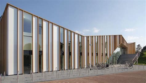 Zigzagging Het Anker Community Center In The Netherlands Is Partially
