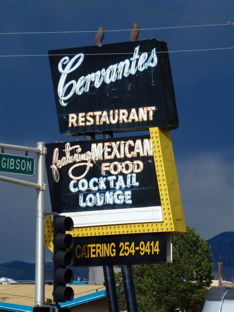 I don't think anything on the menu was over $10. Albuquerque, NM Cervantes Restaurant featuring Mexican ...