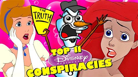 Top 11 Disney Princess Conspiracies Youtube