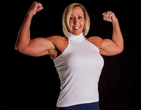 Fit Fab And Flexing Biceps Female Bodybuilder Kimberly Kasprzyk