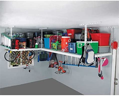 Saferacks Overhead Garage Storage Rack Heavy Duty Racks For Garage W