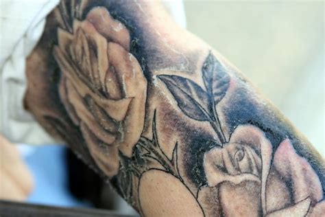 So you got a brand new tattoo and now you have all these. gigloqic: tattoo peeling