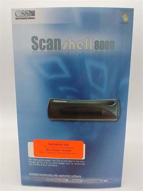 New Scanshell 800r Scanner Scans Drivers Licences Ids Medical