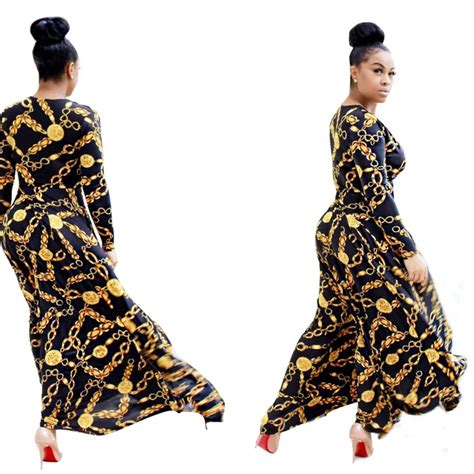 Hot Sale New Fashion Design Traditional African Clothing Maxi Dress Plus Size Print Dashiki Nice