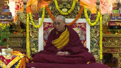 Long Life Prayer Offered To His Holiness The Dalai Lama Youtube