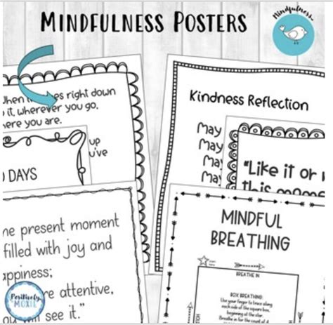 Mindful Posters And Mindful Quotes Teaching Resources