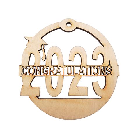 Personalized Graduation Ornament 2023 Palmetto Engraving