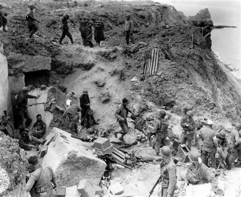 June 6 1944 Rangers At Pointe Du Hoc Defense Media Network