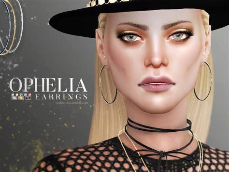 Sims 4 Ccs The Best Earrings By Pralinesims