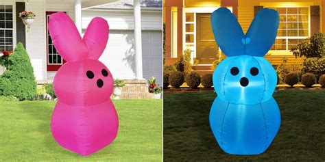 These Giant Peep Inflatables Will Bring The Easter Spirit To Your Lawn