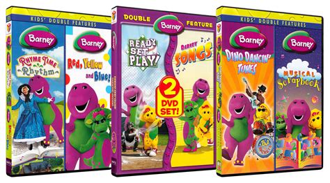 Barney Collection 3 Pack 1 3 Pack Boxset On Dvd Movie