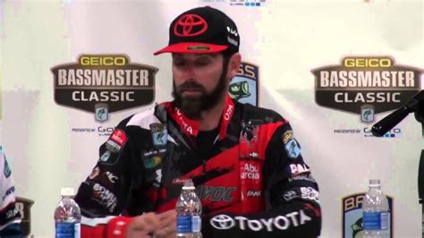 2015 Bassmaster Classic Day 2 Press Conference Just The Go Youtube