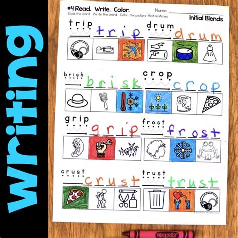 Initial Blends R Blends Worksheets And Activities No Prep Phonics
