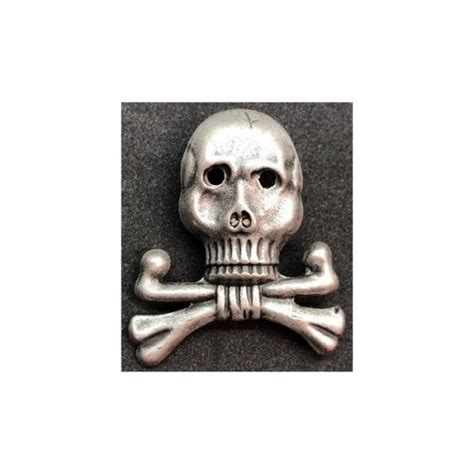 German Brunswick Traditions Cap Skull Totenkopf Badge Warstuffcom