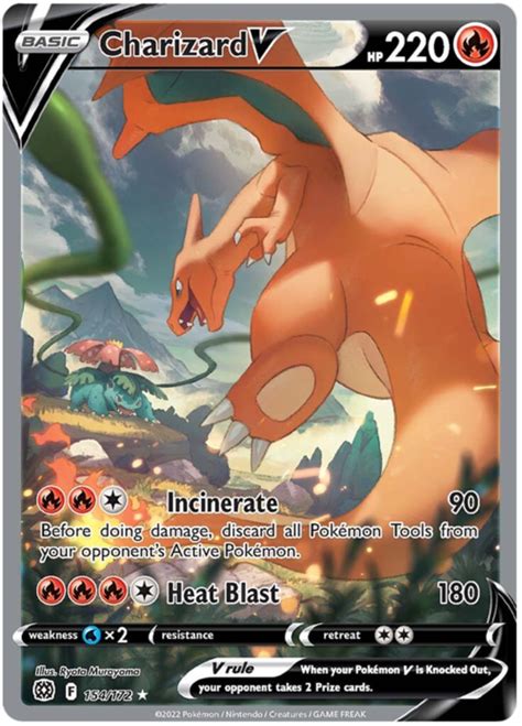Charizard V Incinerate Heat Blast Astri Lucenti Pokémon CardTrader