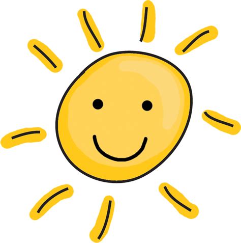 Smiling Sunshine Clipart Clipart Best