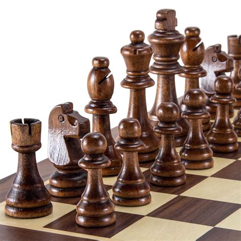 Buy Amerous Wooden Chess Pieces Only Tournament Staunton Wood Chessmen