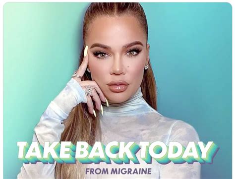 Khloe Kardashian Opens Up About Migraine In Nurtec Odt Campaign Steve
