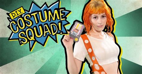 Make This Diy The Fifth Element Leeloo Costume With Stuff You